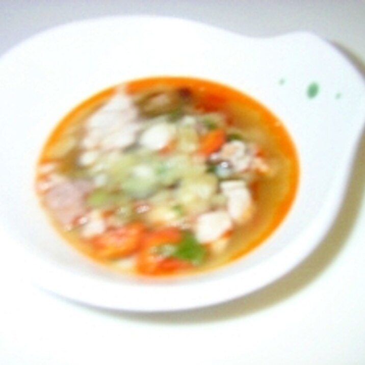 子供が好きな味 麻婆野菜サイコロスープ レシピ 作り方 By Amarj 楽天レシピ
